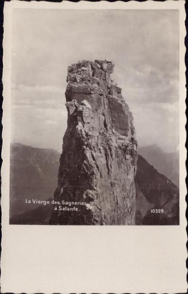 La Vierge des Gagneries à Salanfe Vorderseite