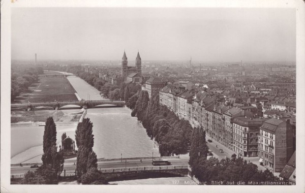 München, Blick auf die Maximilianskirche