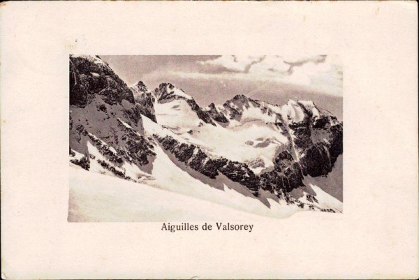 Aiguilles de Valsorey Vorderseite