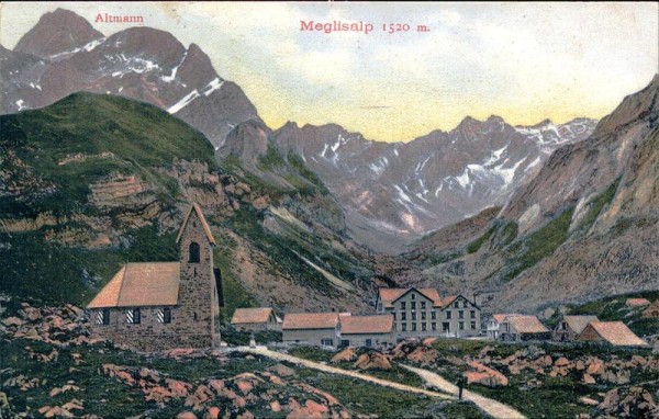 Altmann, Meglisalp Vorderseite