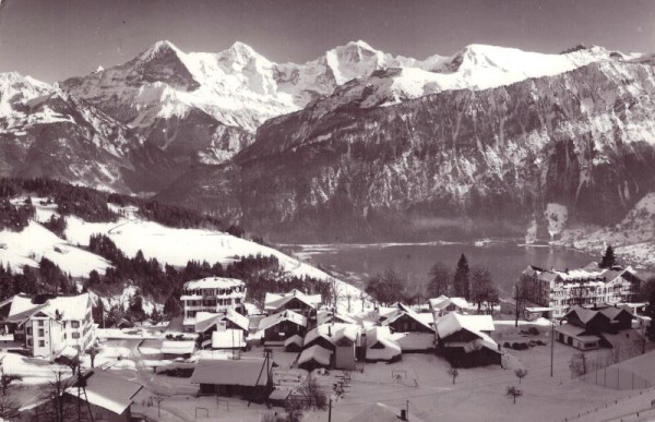 Beatenberg (1200m) Thunersee - Eiger Mönch Jungfrau