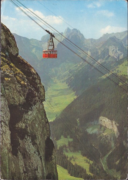 Blick zum Altmann und Rotsteinpass