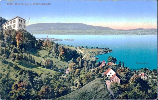 Mannenbach, Hotel Wartburg Vorderseite