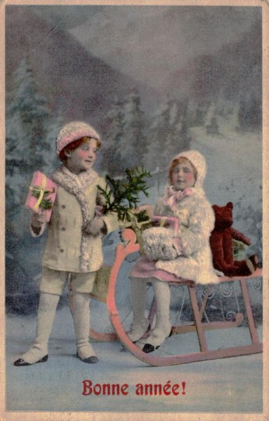 Bonne année! Vorderseite