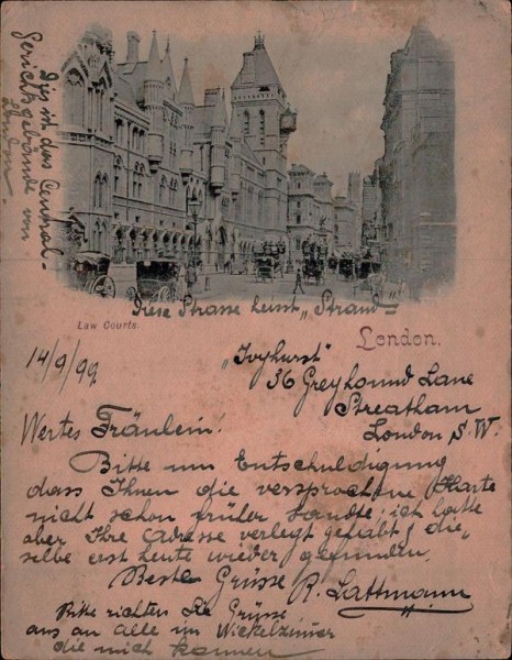 London Vorderseite