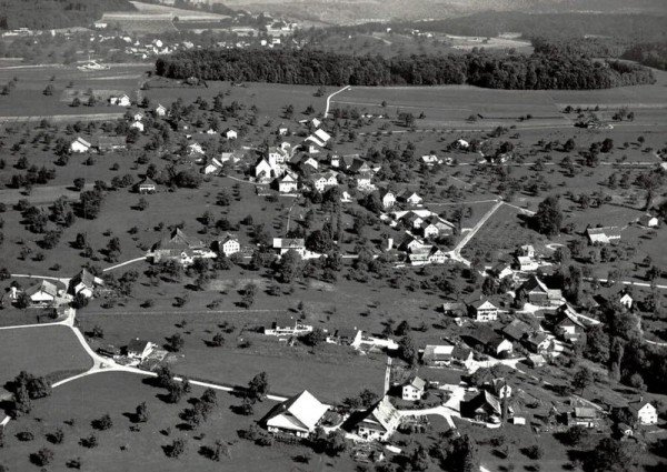 Oberwil AG - Flugaufnahmen Vorderseite