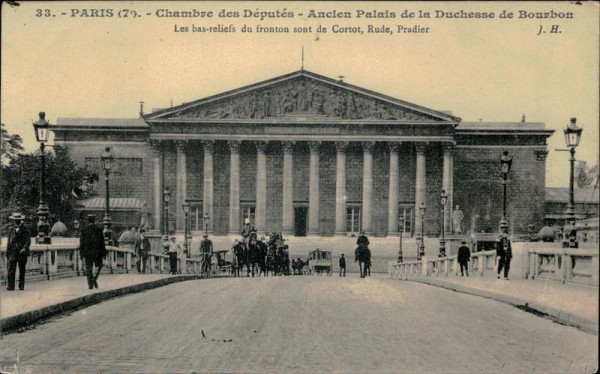 Palais Bourbon (Paris) Vorderseite