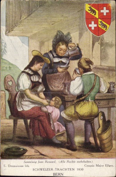 Bern, Schweizer Trachten 1830