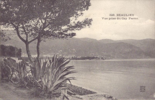 Beaulieu, Vue prise du Cap Ferrat