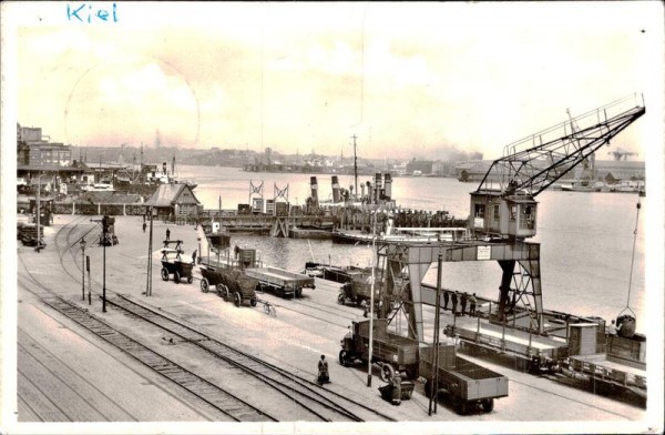 Kiel, Germaniawerft von Krupp Vorderseite