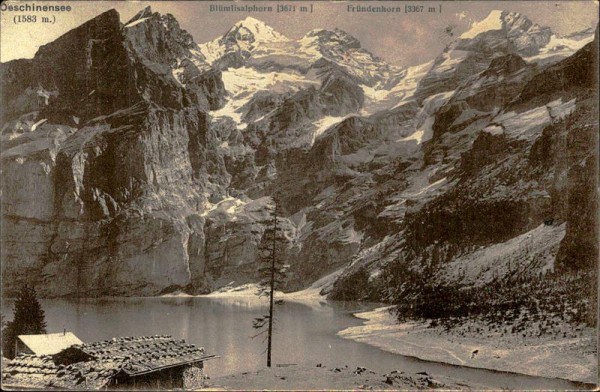 Oeschinensee Vorderseite