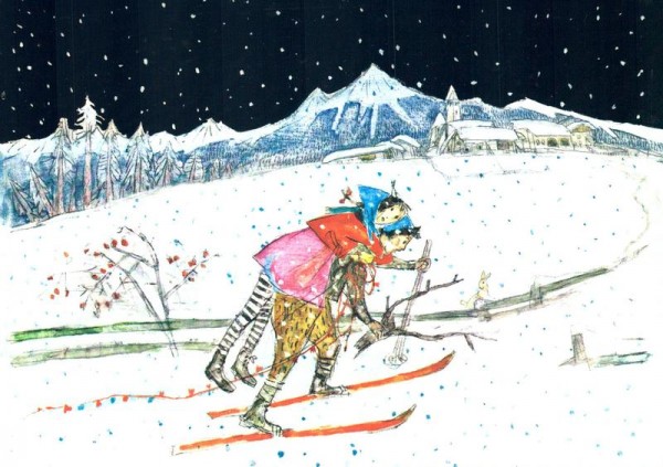 der grosse Schnee Vorderseite