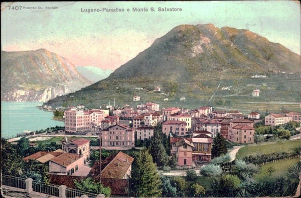 Lugano-Paradiso e Monte S.Salvatore Vorderseite