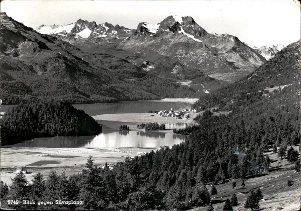Blick gegen Silvaplana Vorderseite