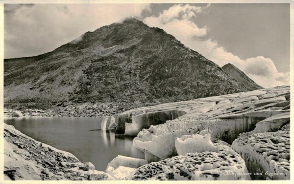Marjelensee und Eggishorn Vorderseite