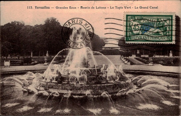 Versailles- Grandes Eaux, Frankreich
