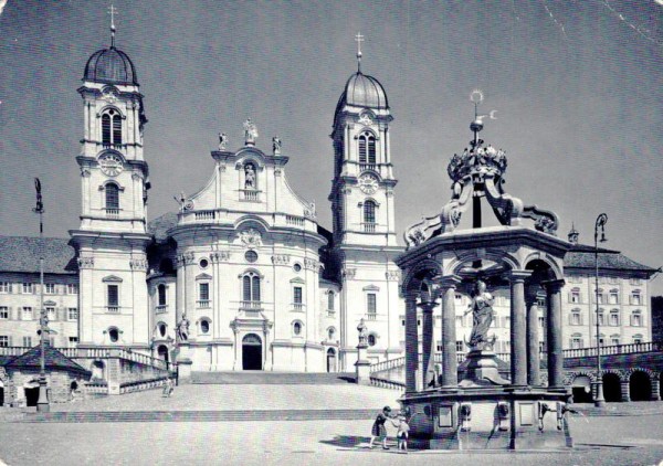 Einsiedeln Kloster Vorderseite