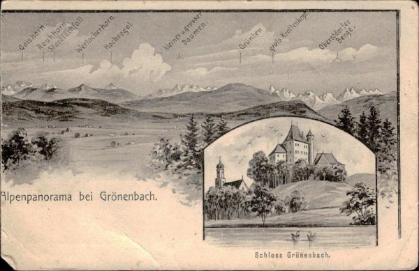 Schloss Grönenbach Vorderseite