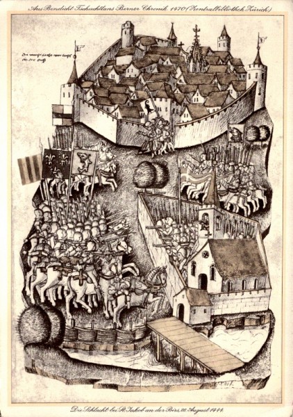 Schlacht St. Jakob an der Birs, August 1444