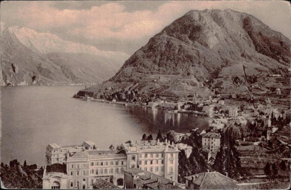 Lugano - Monte San Salvatore (912 m) Vorderseite