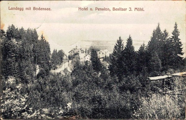 Landegg mit Bodensee, Lutzenberg Vorderseite