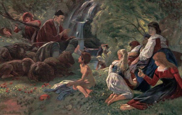 Stückelberg Ernst,  Der Erzähler Vorderseite