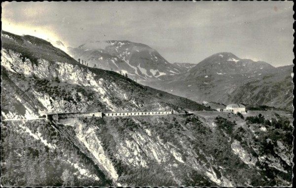 Simplon-Kulm Hotel Bellevue et Josefsgallerie Vorderseite