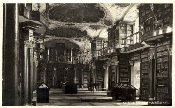 St.Galler Stieftsbibliothek Vorderseite