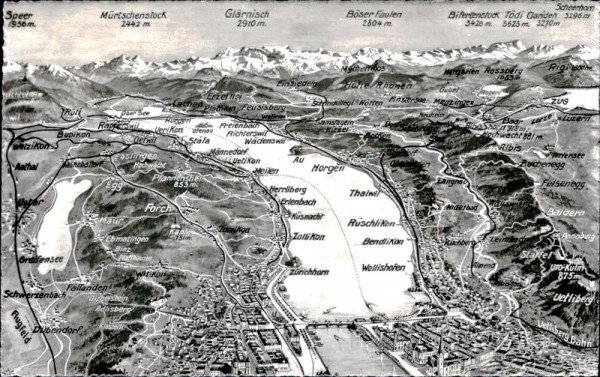Zürichsee Vorderseite