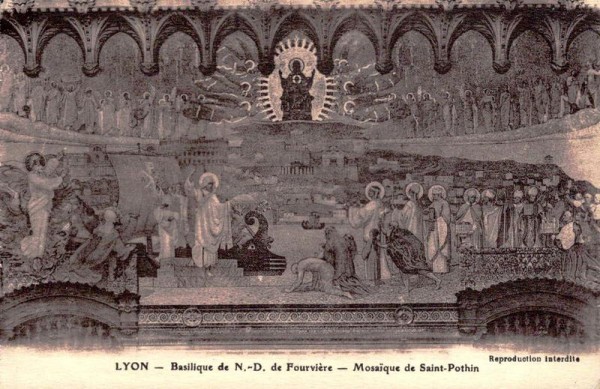 Notre-Dame de Fourvière (Lyon) Vorderseite