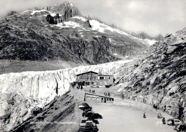 Belvédère-Furka, Rhonegletscher Vorderseite