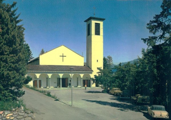 Montana, L'église catholique Vorderseite