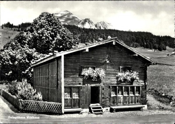 Zwinglihaus Wildhaus Vorderseite