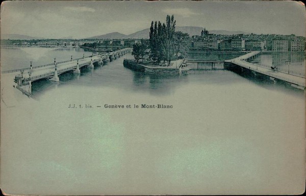 Genève et le Mont-Blanc Vorderseite