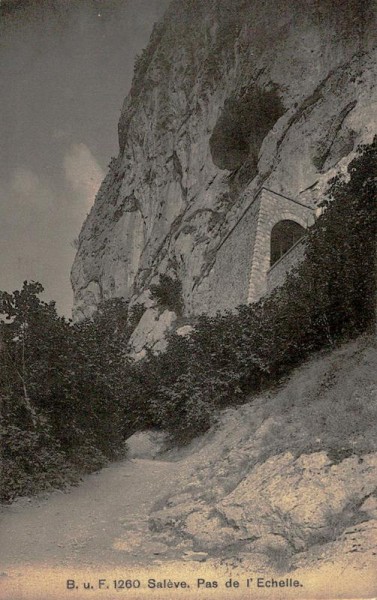 Salève, Pas de l'Echelle Vorderseite