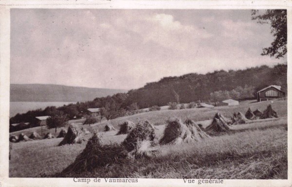 Camp de Vaumarcus Vue générale