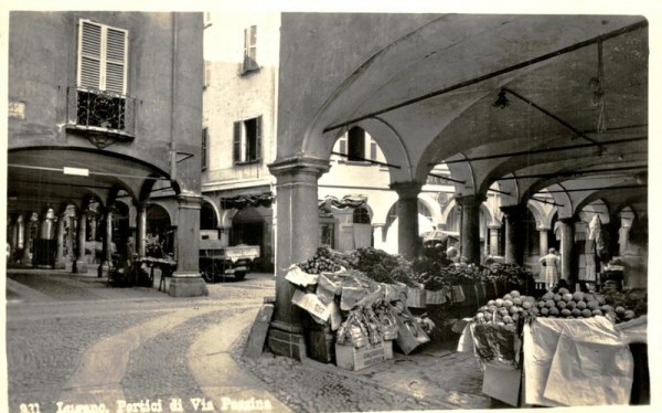 Lugano, Portici di via Pessina Vorderseite