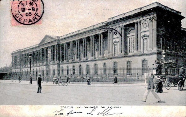 Colonnade du Louvre (Paris) Vorderseite