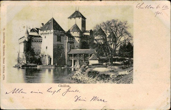 Schloss Chillon Vorderseite