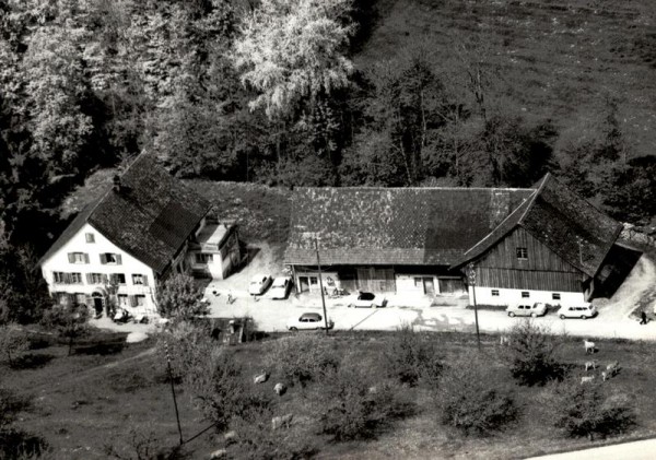 Wirtschaft zur Guhwilmühle, Elgg ZH - Flugaufnahmen Vorderseite