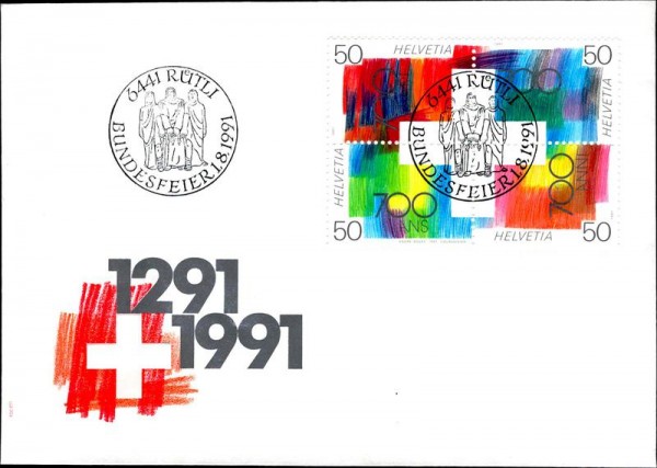 Bundesfeier 1991 Vorderseite