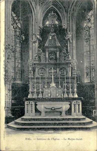 Basilique Saint-Martin de Hal Vorderseite