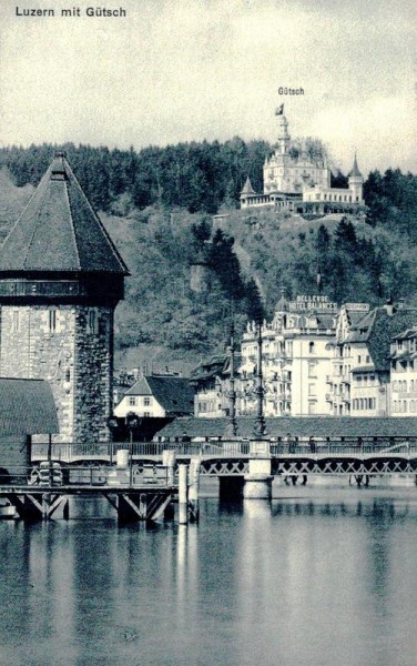 Luzern mit Gütsch Vorderseite