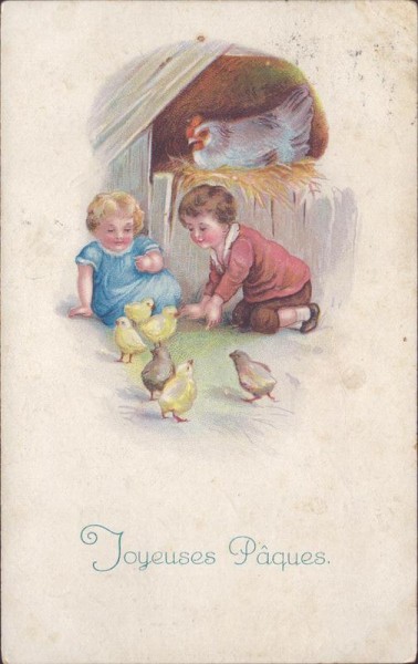 Joyeuses Pâques Vorderseite