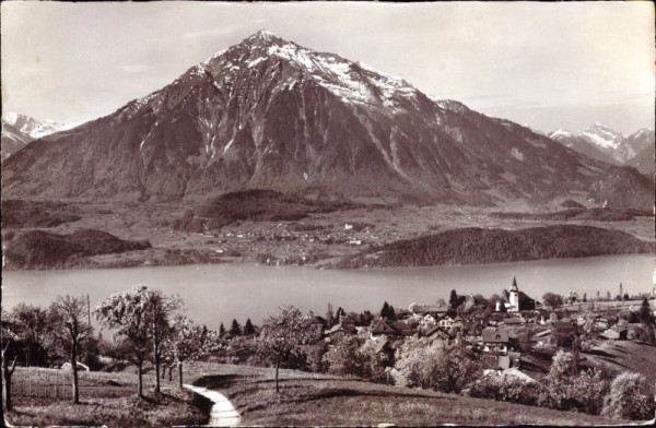 Sigriswil am Thunersee - Wildstrubel Niesen Twirienhorn