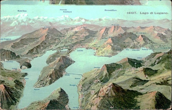Lago di Lugano Vorderseite
