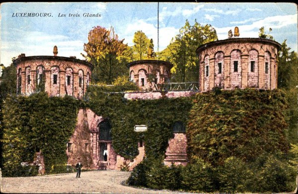 Luxembourg, Les trois Glands Vorderseite