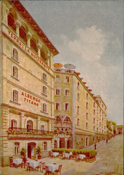 Albergo Ristorante Titano Vorderseite