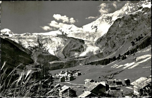 Saas-Fee (1790 m) Vorderseite