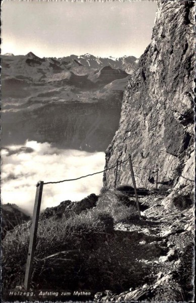 Aufstieg zum Mythen (1898 m) Vorderseite